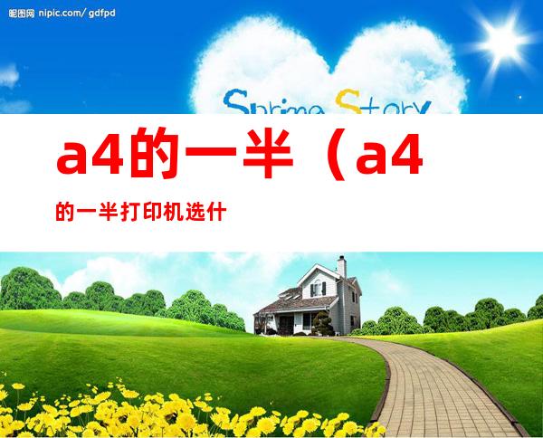 a4的一半(a4的一半打印机选什么尺寸)