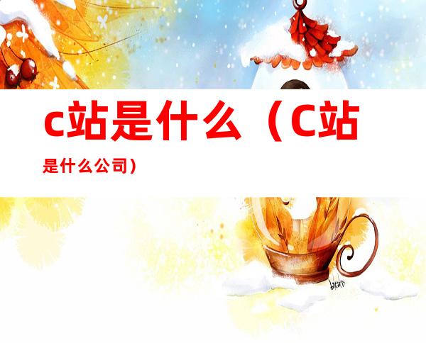 c站是什么（C站是什么公司）