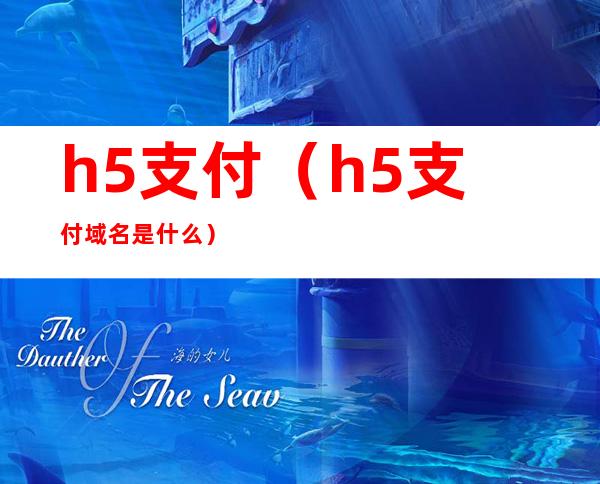 h5支付(h5支付域名是什么)