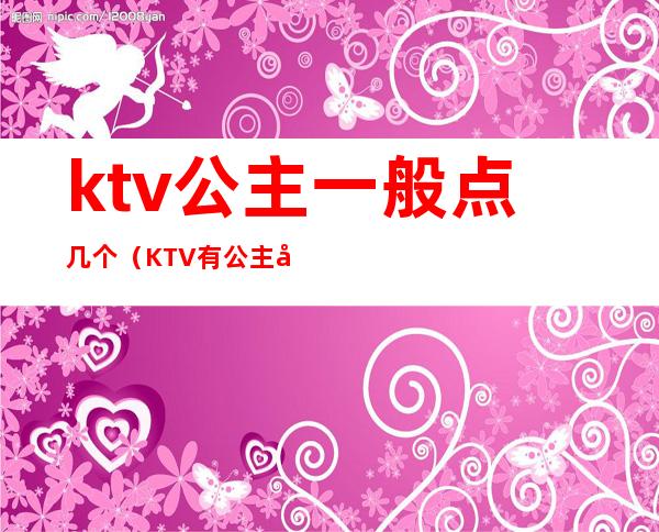 ktv公主一般点几个（KTV有公主吗）