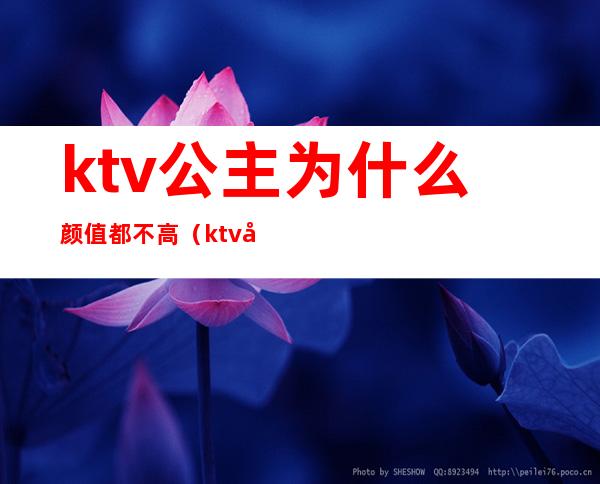 ktv公主为什么颜值都不高(ktv公主长什么样)