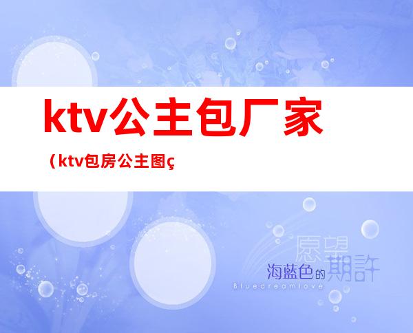 ktv公主包厂家(ktv包房公主图片)