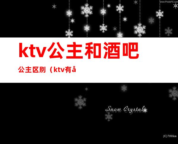 ktv公主和酒吧公主区别（ktv有公主和什么）