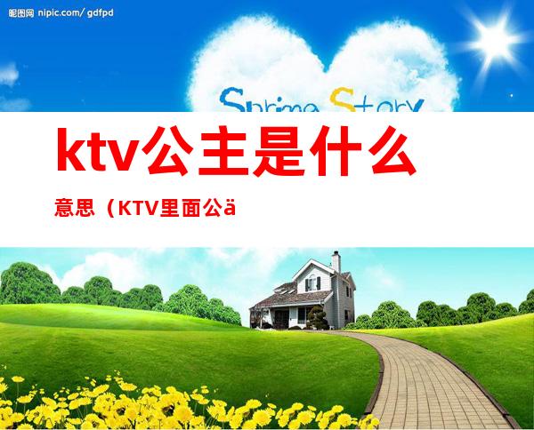 ktv公主是什么意思?（KTV里面公主是什么意思）