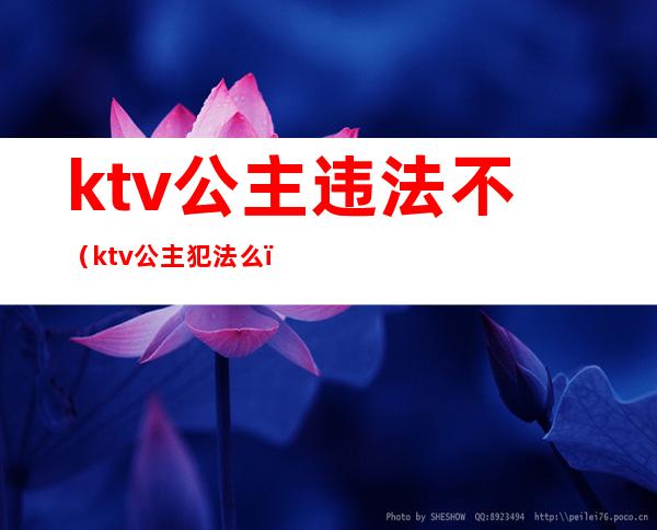 ktv公主违法不(ktv公主犯法么)