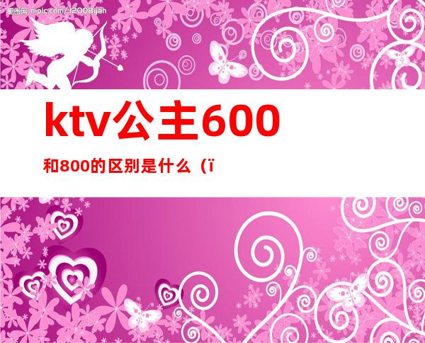 ktv公主600和800的区别是什么()