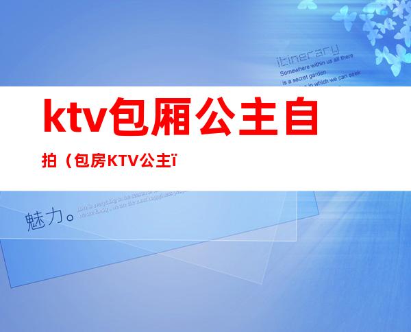 ktv包厢公主自拍(包房KTV公主)
