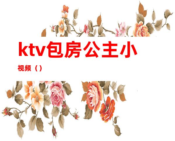 ktv包房公主小视频()