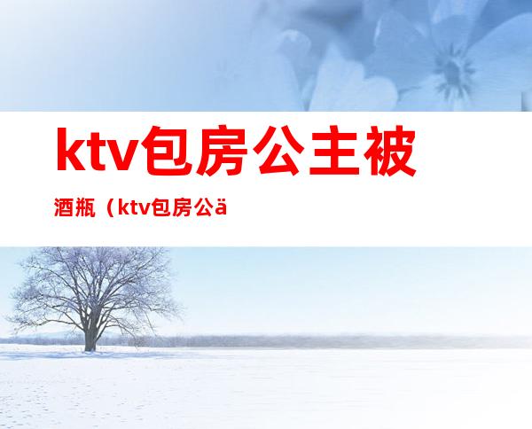 ktv包房公主被酒瓶(ktv包房公主图片)