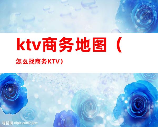 ktv商务地图(怎么找商务KTV)