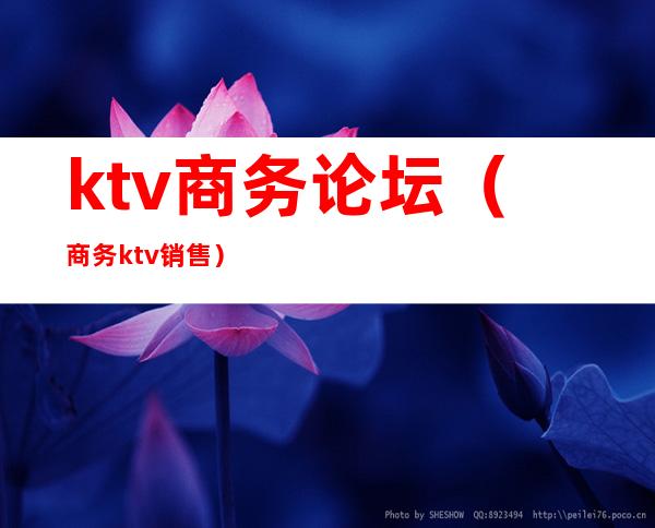 ktv商务论坛(商务ktv销售)