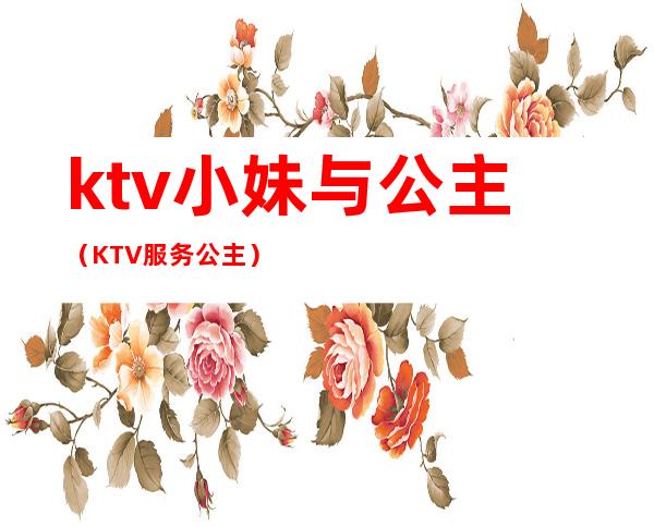 ktv小妹与公主(KTV服务公主)