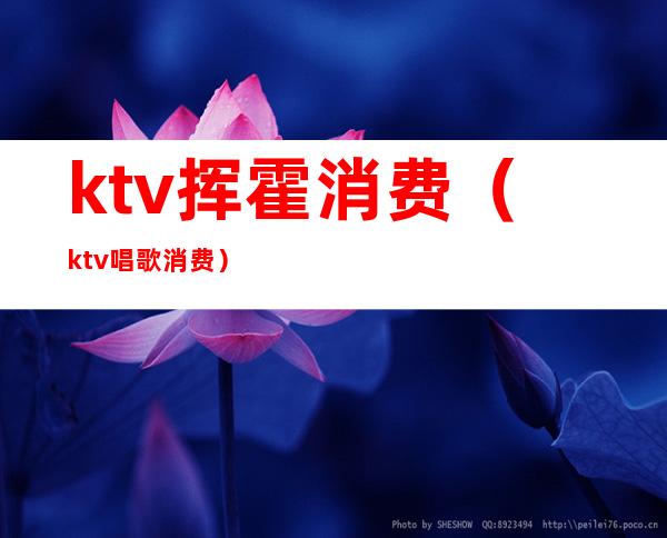 ktv挥霍消费(ktv唱歌消费)