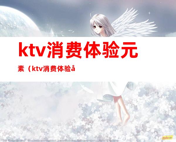 ktv消费体验元素(ktv消费体验元素有哪些)