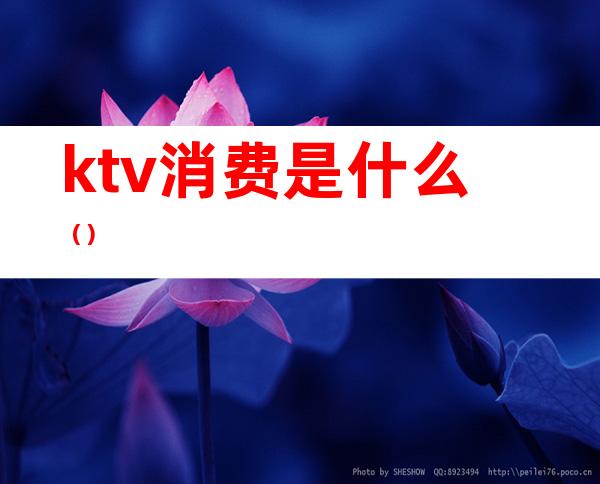 ktv消费是什么（）