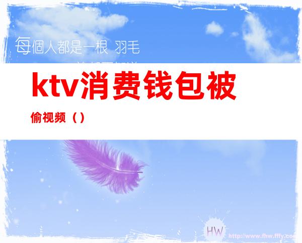 ktv消费钱包被偷视频()