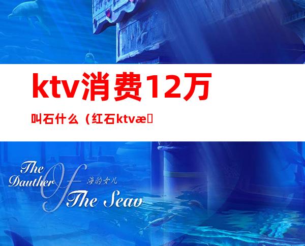 ktv消费12万叫石什么(红石ktv是几百的)