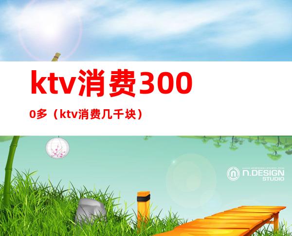 ktv消费3000多（ktv消费几千块）