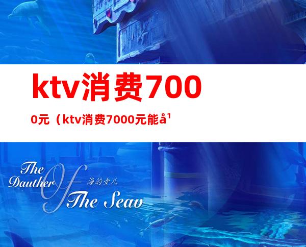 ktv消费7000元(ktv消费7000元能干嘛)