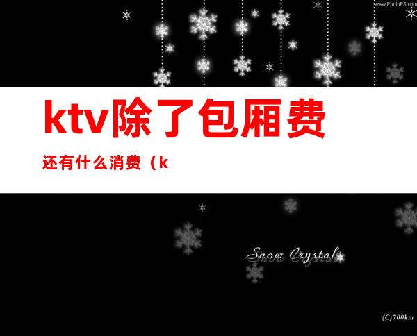 ktv除了包厢费还有什么消费(ktv消费贵吗)