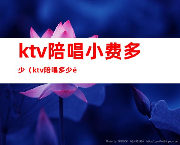 ktv陪唱小费多少(ktv陪唱多少钱一小时)