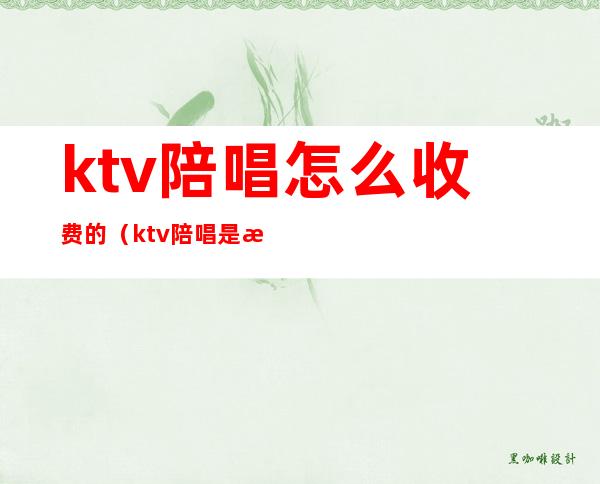 ktv陪唱怎么收费的（ktv陪唱是按小时收费吗）