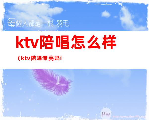 ktv陪唱怎么样(ktv陪唱漂亮吗)