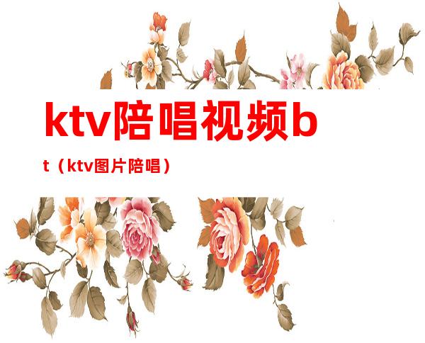 ktv陪唱视频bt（ktv图片陪唱）