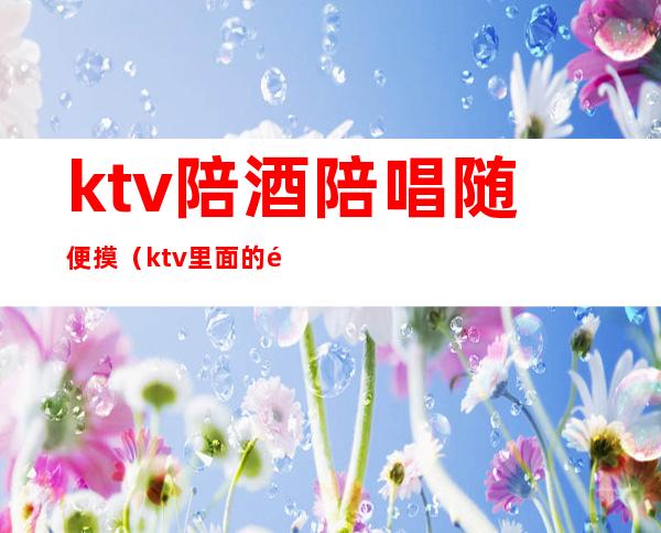 ktv陪酒陪唱随便摸(ktv里面的陪唱能摸吗)