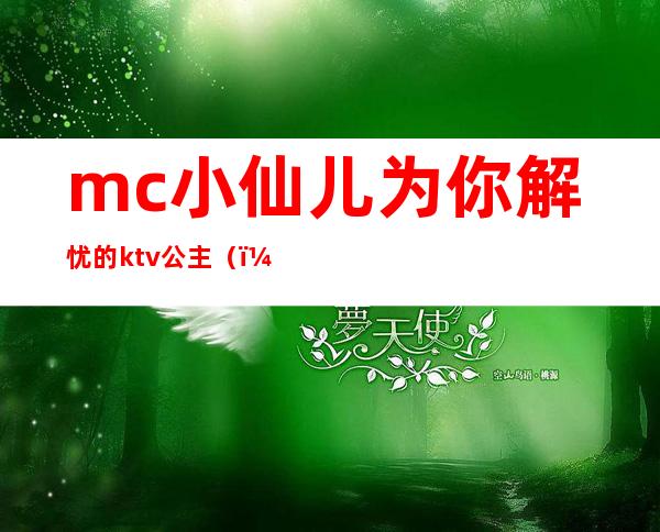 mc小仙儿为你解忧的ktv公主()