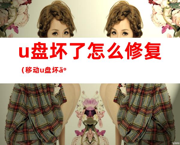 u盘坏了怎么修复(移动u盘坏了怎么修复)