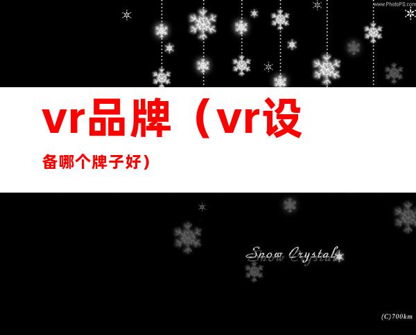 vr品牌(vr设备哪个牌子好)