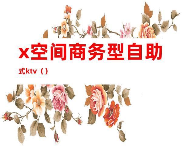 x空间商务型自助式ktv()