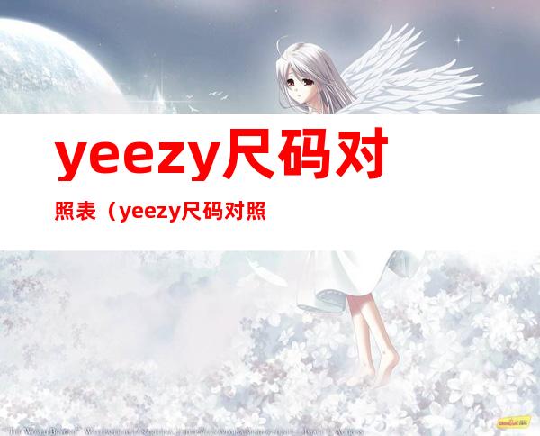 yeezy尺码对照表(yeezy尺码对照表750)