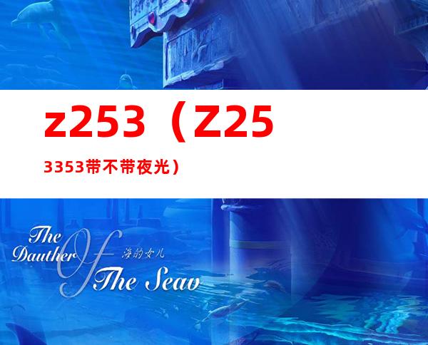 z253(Z253/353带不带夜光)